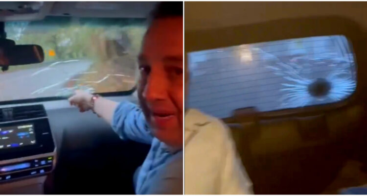 “Nos acaban de disparar”: Congresista colombiano denuncia ataque contra su vehículo en el sur del país