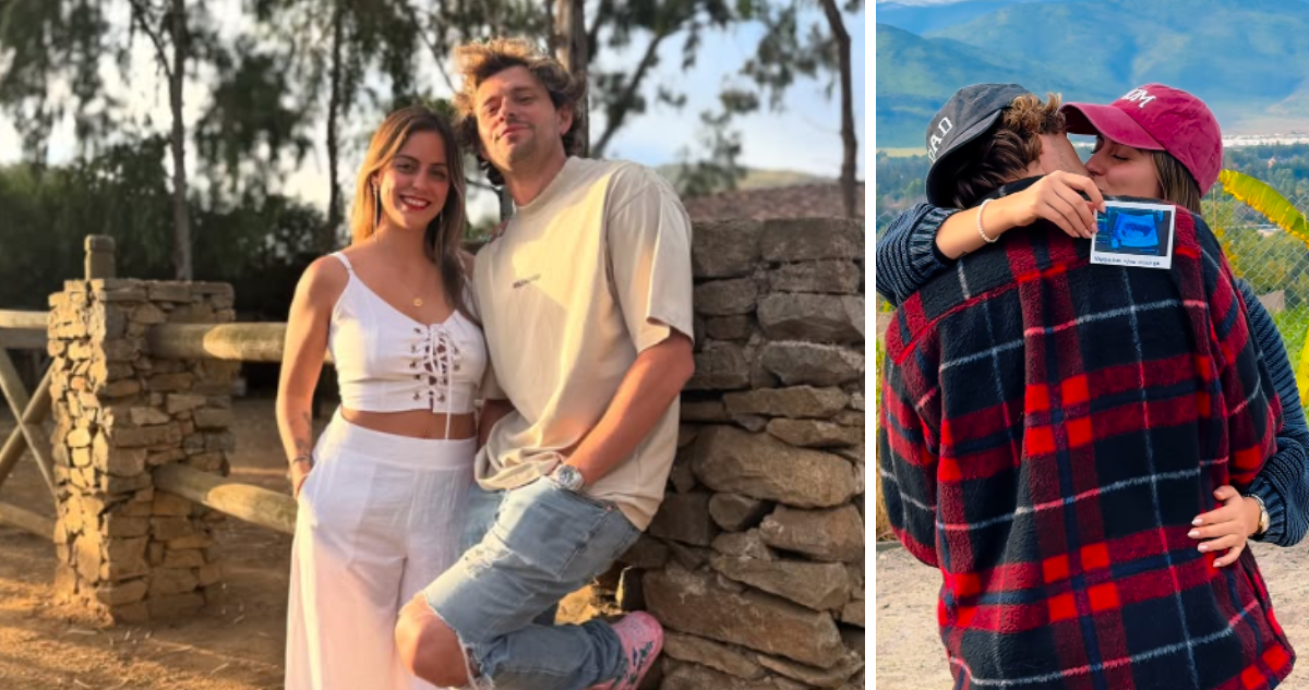 Joaquín Méndez anunció que se convertirá en padre junto a su pareja Amanda Martínez