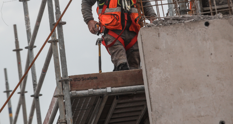 Obras de construcción del nuevo Hospital de La Unión