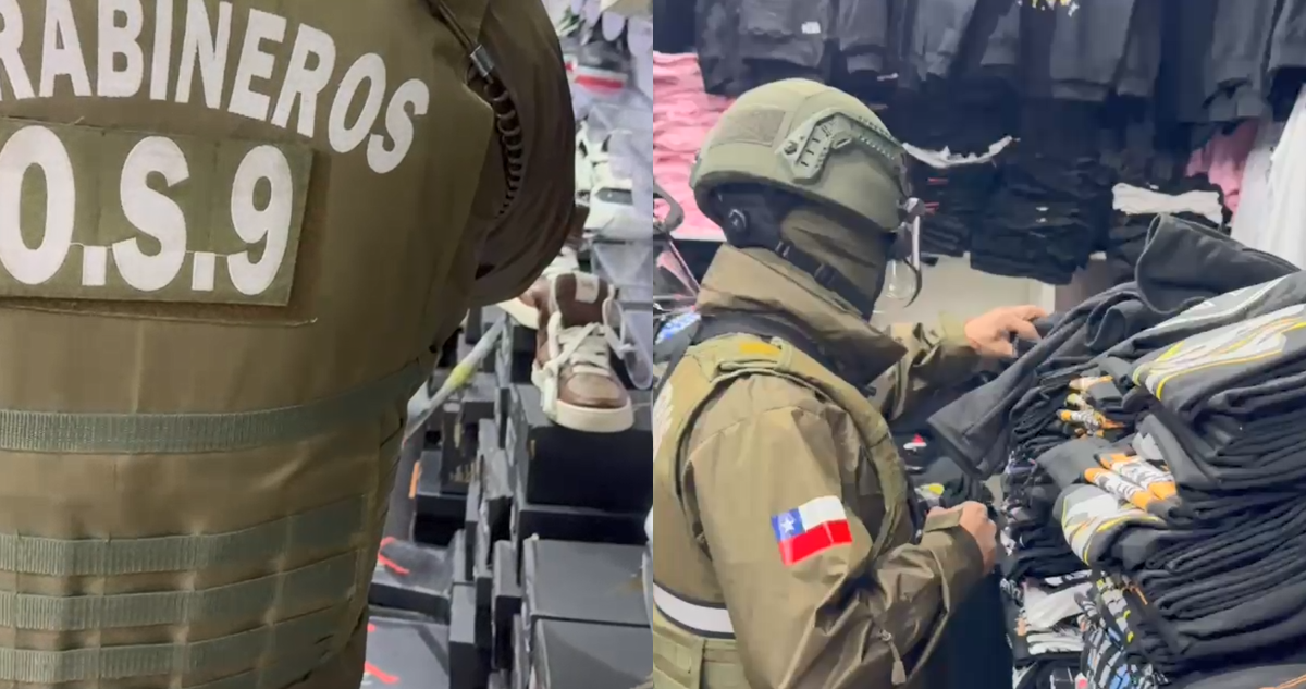 Tensión en nuevo operativo en Meiggs: amplio contingente policial por productos falsificados