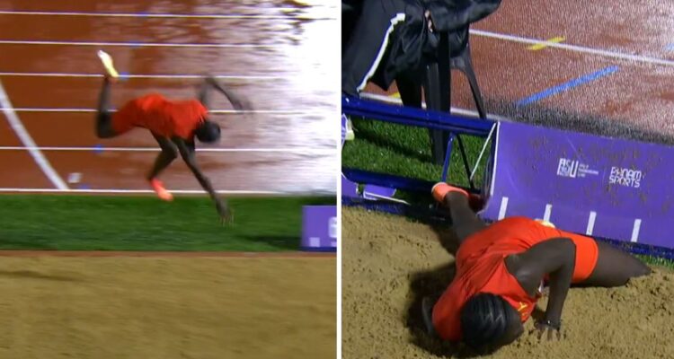 Atleta granadino sufrió doloroso accidente en final de los Juegos Panamericanos Junior.