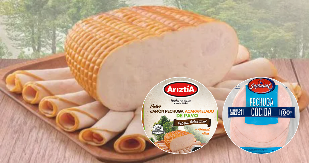 Cecinas de pavo