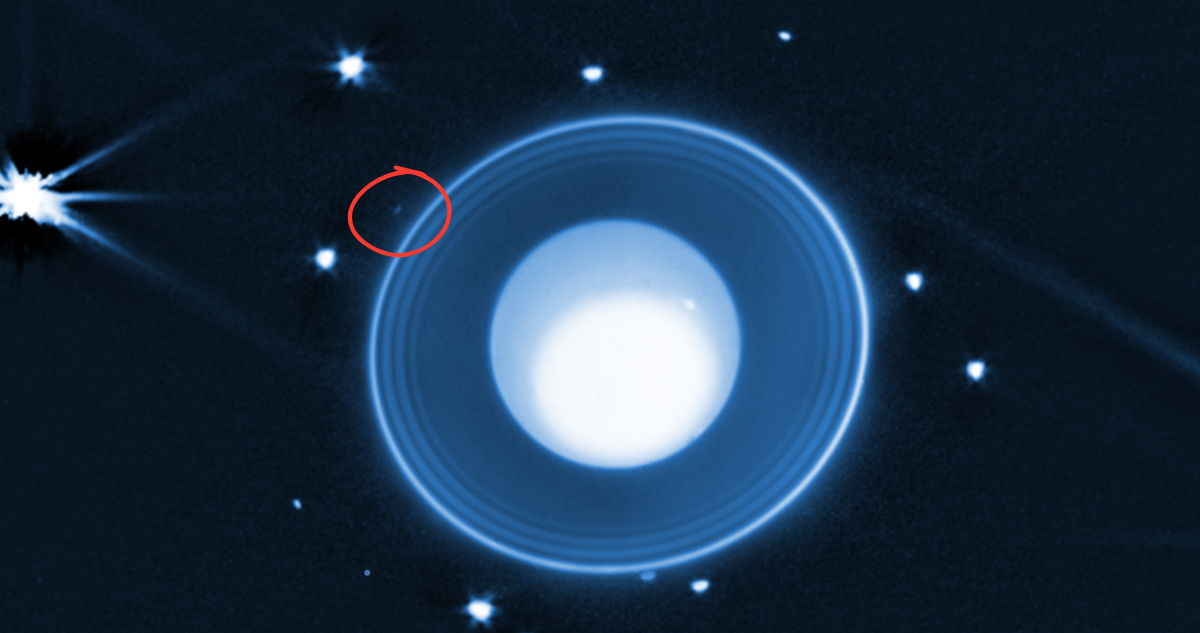 Nueva luna de Urano