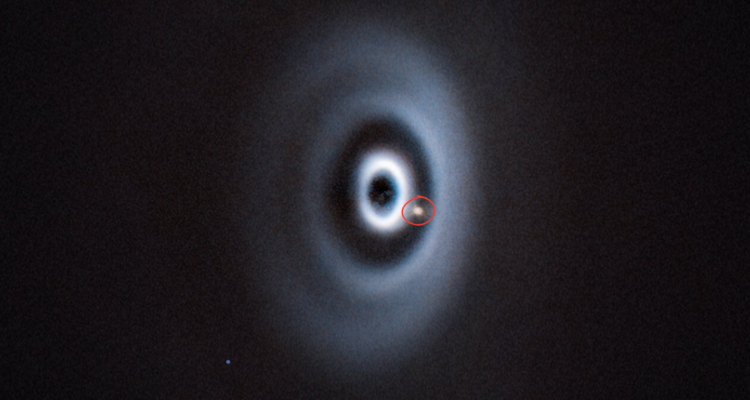 Foto del planeta “hambriento”