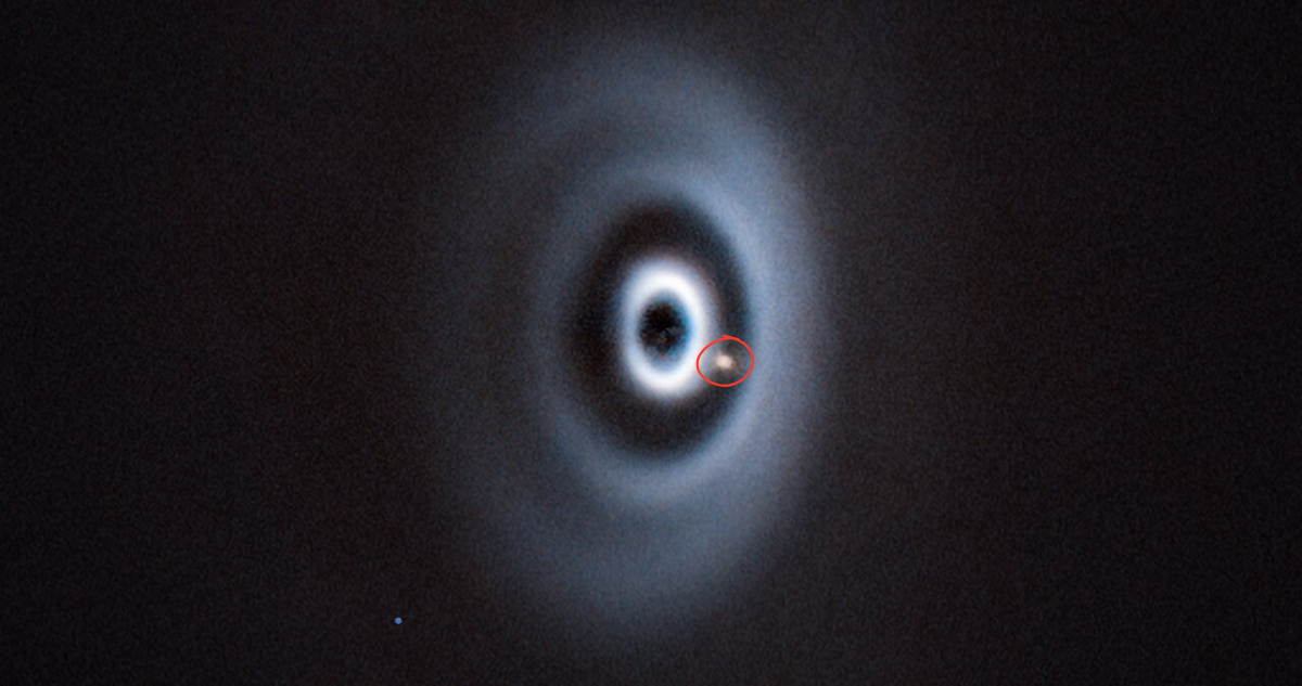 Foto del planeta “hambriento”