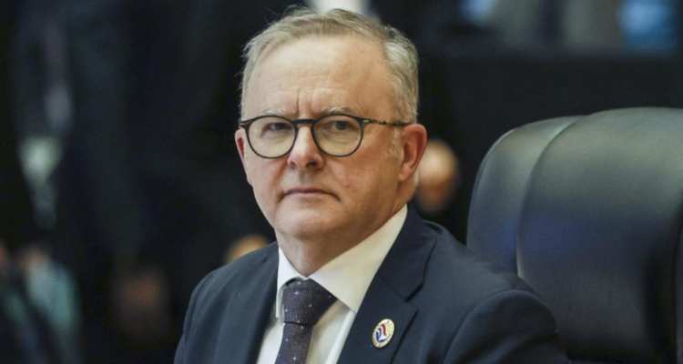 Fotografía de archivo del primer ministro de Australia, Anthony Albanese.