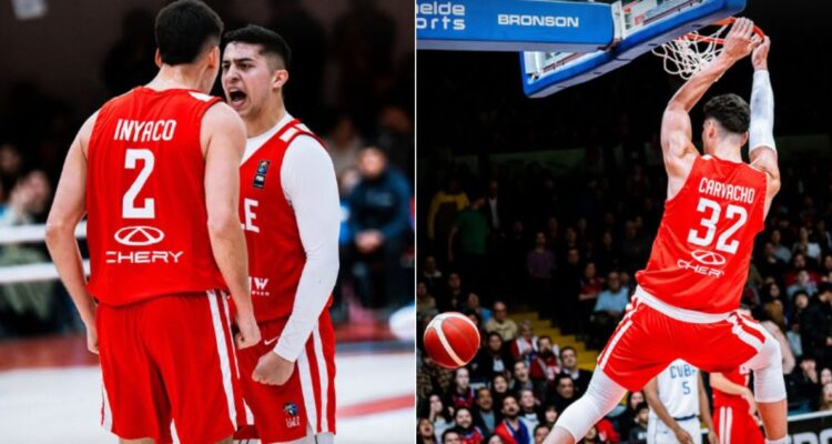 Chile superó a Cuba en el Preclasificatorio al Mundial de Básquetbol