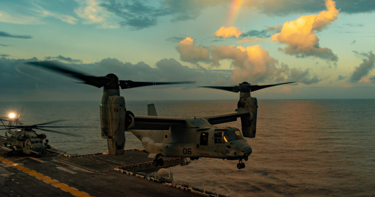 EEUU publica imágenes de ejercicios militares en uno de sus buques que se dirige cerca de Venezuela