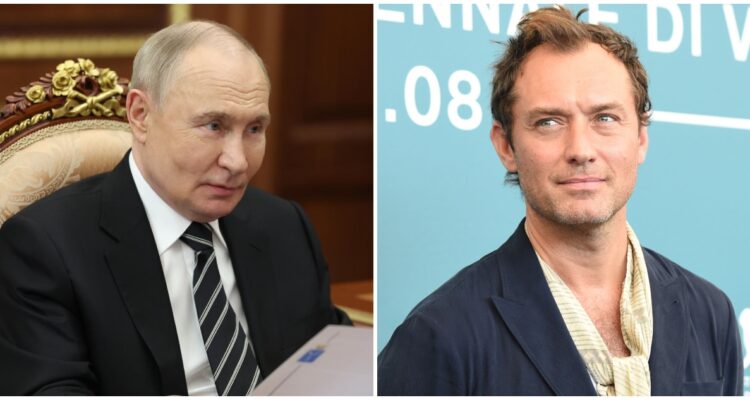 Primeras imágenes de Jude Law como Vladimir Putin en película sobre los secretos del Kremlin