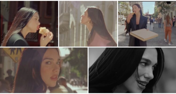 Primeras imágenes del spot que Dua Lipa grabó entre Santiago y el Desierto de Atacama
