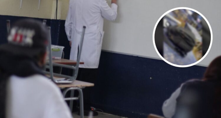 Profesor le grita a estudiantes que defendieron al dictador Pinochet