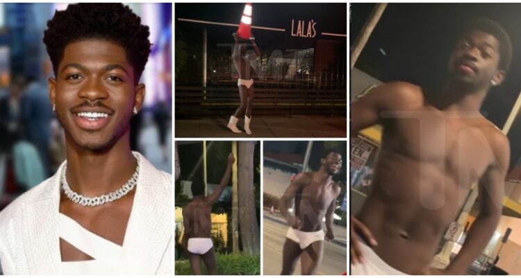 Rapero Lil Nas X es detenido y hospitalizado tras caminar en calzoncillos por calles de LA