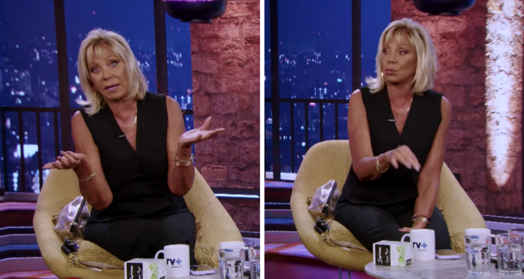 Raquel Argandoña en ‘Tal Cual’ relatando robo de su reloj