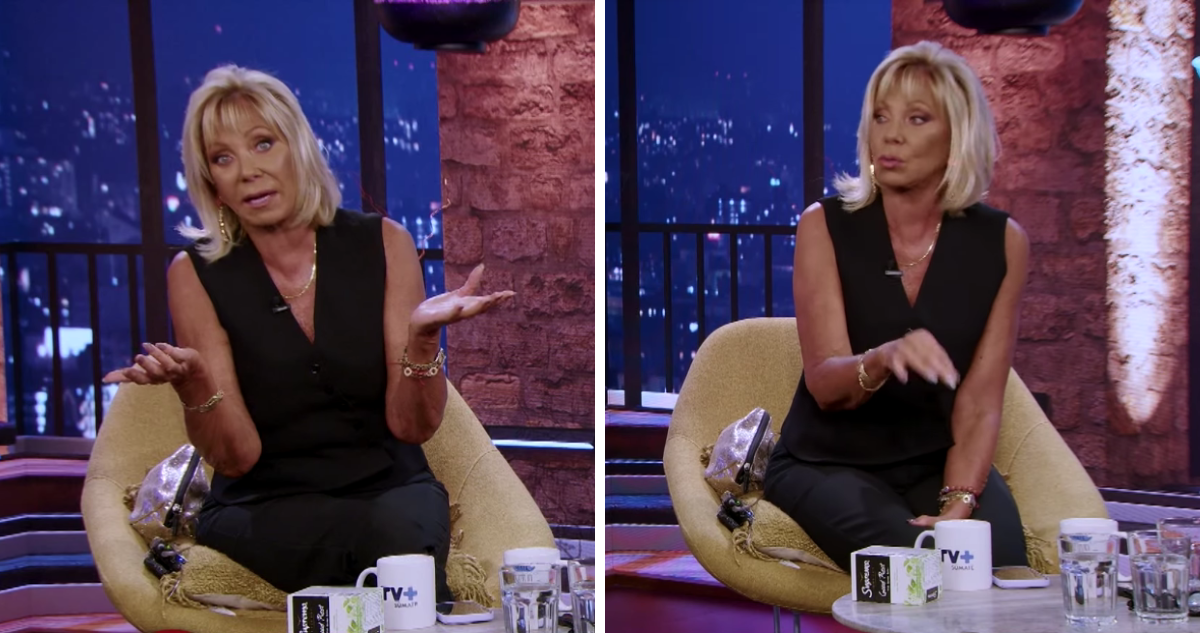 Raquel Argandoña en ‘Tal Cual’ relatando robo de su reloj