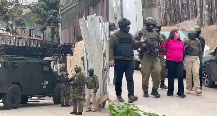 Masivo operativo policial en 18 casas en Melipilla: detienen a siete personas por tráfico de drogas