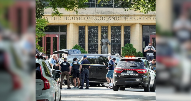 Tiroteo deja al menos 2 muertos y unos 20 heridos, entre ellos 5 niños, en una escuela de Minneapolis