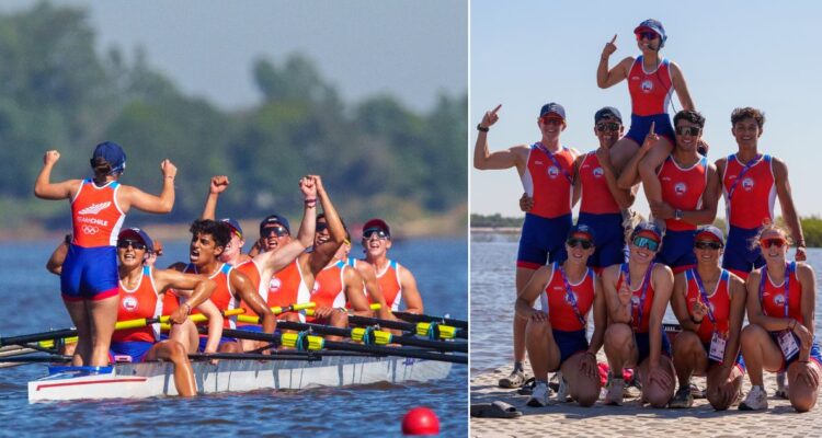 El remo chileno se despidió lleno de medallas de los Juegos Panamericanos Junior de ASunción