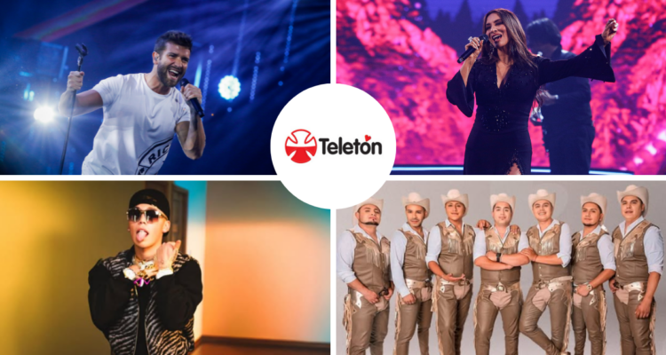 revelan la parrilla oficial de artistas para la Teletón 2025