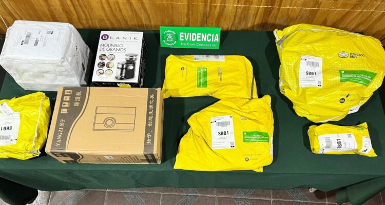 Robo a repartidor de Mercado Libre en Concepción
