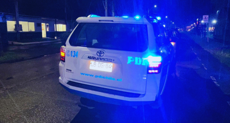 PDI investiga femicidio frustrado en Purranque: sujeto agredió a su pareja e hija de cinco años