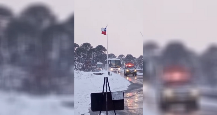 81 hinchas de La U retornaron a suelo nacional a través de paso fronterizo en La Araucanía