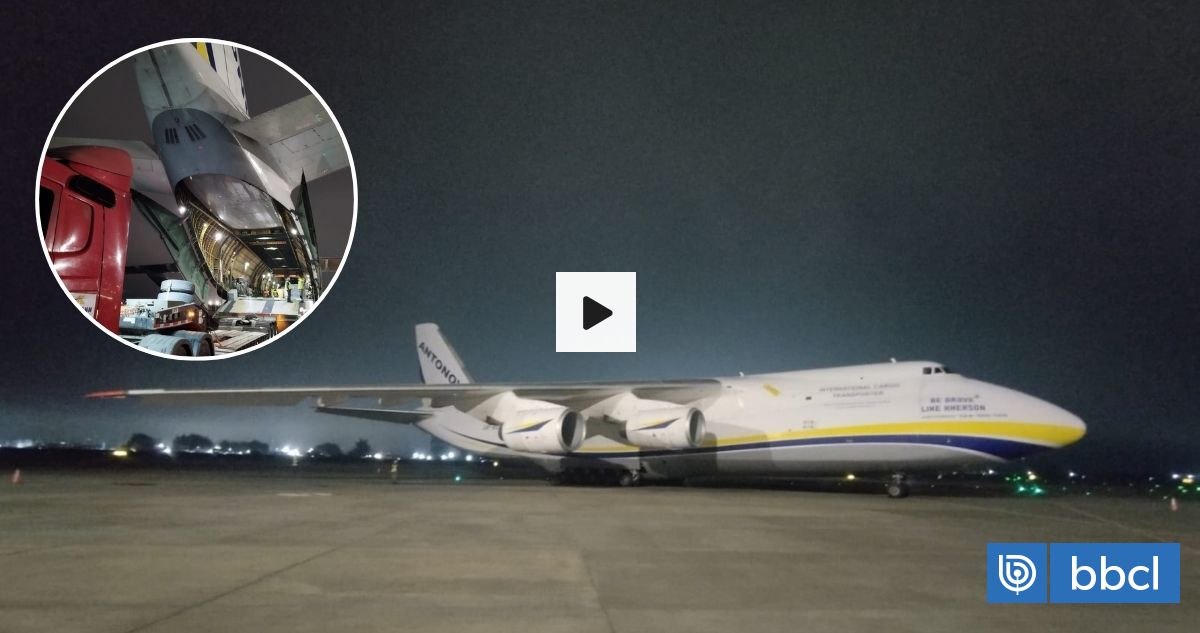 El Antonov AN-124 otra vez en Chile, uno de los aviones de carga más grandes del mundo: ¿A qué vino?