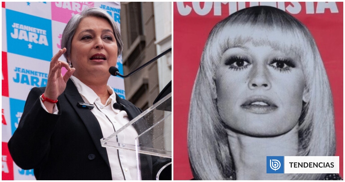 Sorpresa en Italia por afiches de Raffaella Carrà en actos de Jeannette Jara: 