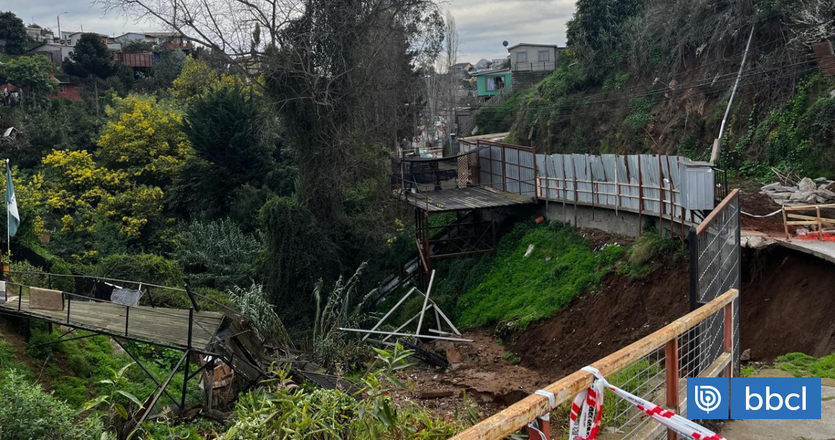 Vecina afectada por socavón en Viña del Mar: 
