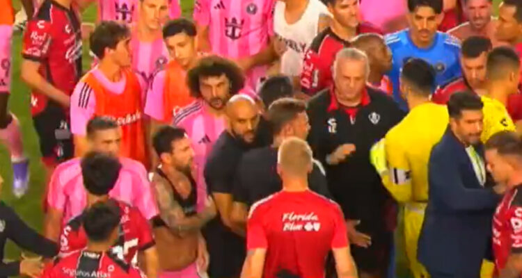 Guardaespaldas de Lionel Messi fue suspendido de la Leagues Cup.