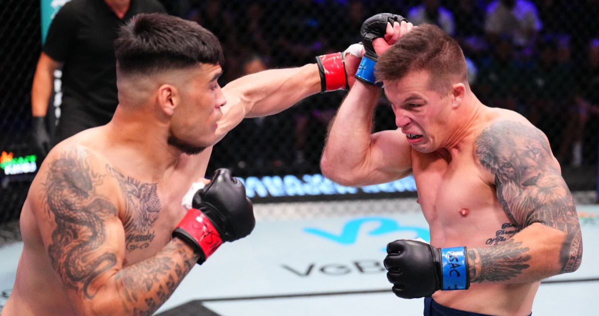 Tanke Ewert en su pelea vs Yuri Panferov
