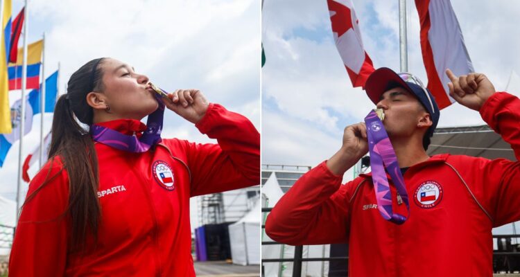 Team Chile celebró dos nuevas medallas de oro en los Juegos Panamericanos Junior de Asunción 2025