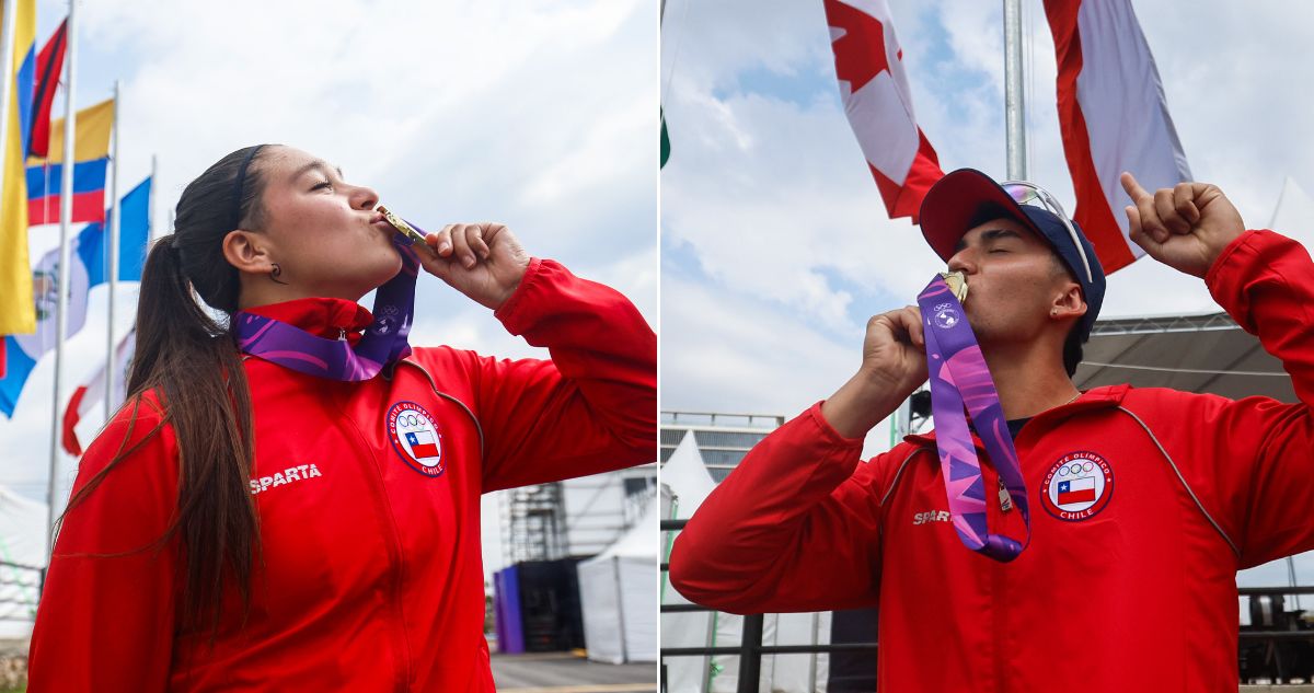 Team Chile celebró dos nuevas medallas de oro en los Juegos Panamericanos Junior de Asunción 2025