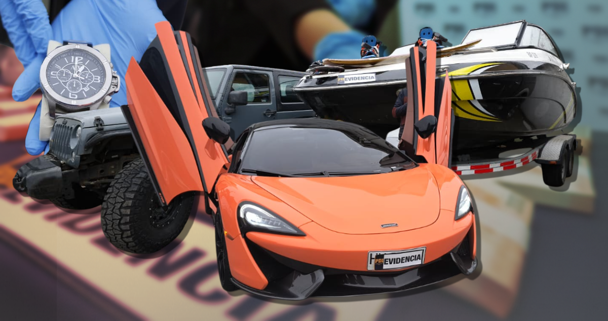 Autos y otros lujos.