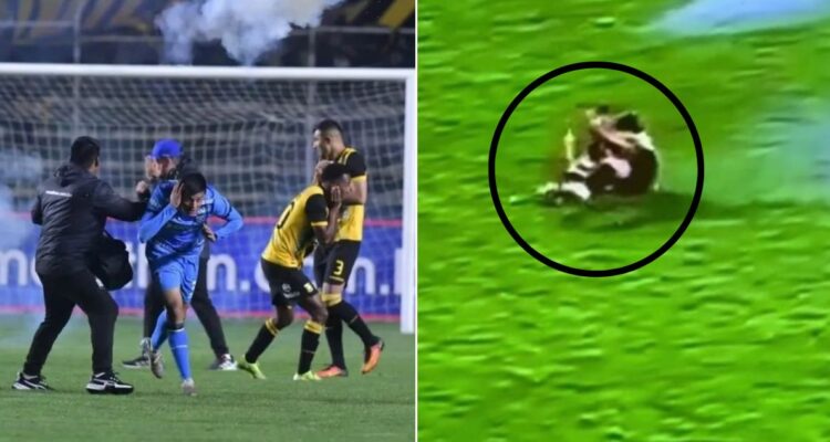 The Strongest bengalas agresión Bolivia