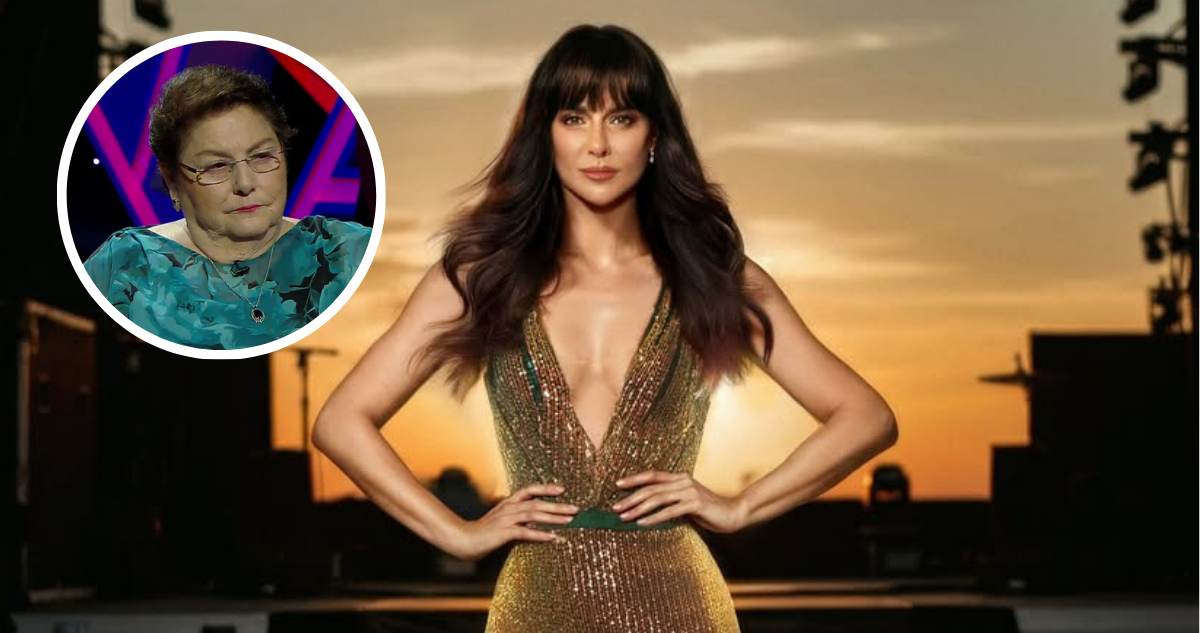 Tonka Tomicic y en miniatura Gladys González, conocida como “La Cuca” por deuda de más de 180 millones de pesos