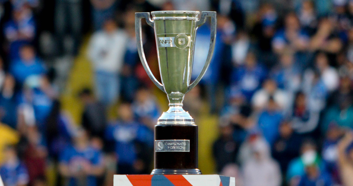 trofeo de Primera División ANFP