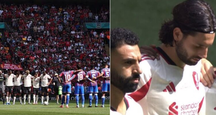 Van Dijk y el Liverpool quedaron desencajados por pifias de hinchas del Crystal Palace en pleno minuto de silencio por Diogo Jota