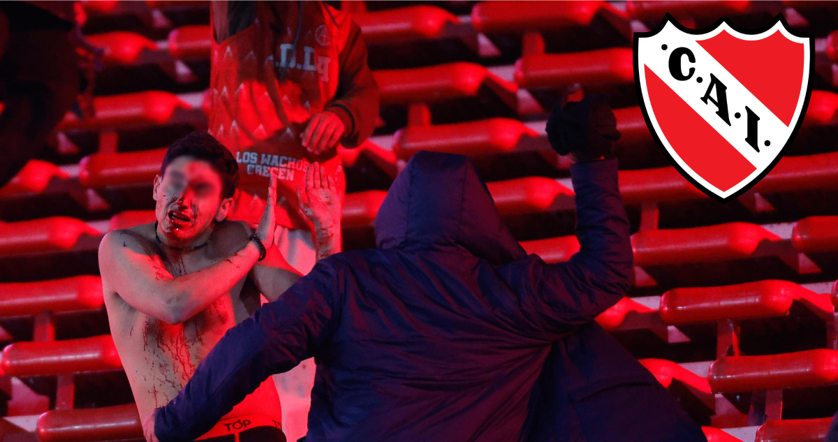 Desmanes en estadio de Independiente con hinchas chilenos linchados.