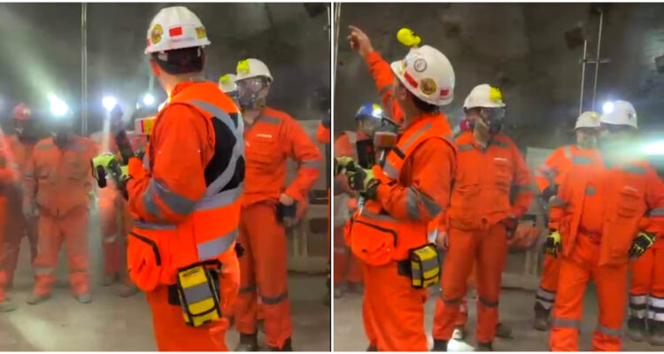 Video registra estruendo en El Teniente y evidencia liderazgo clave: “Esto es común en minería”