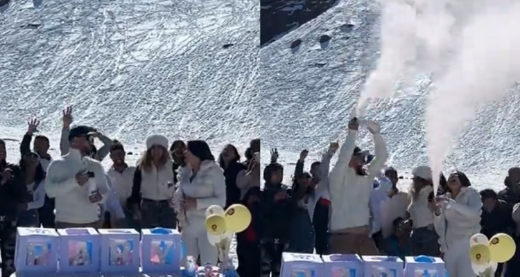 VIDEO | Lluvia de críticas por fiesta de revelación de género en área protegida del Cajón del Maipo