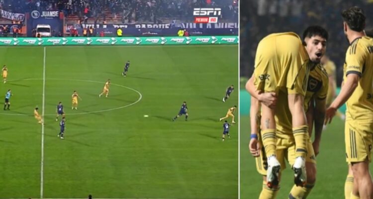 Williams Alarcón y una asistencia perfecta en triunfo de Boca Juniors ante Independiente Rivadavia