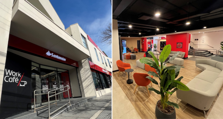 Inauguran el primer Work/Café Expresso de Santander en Bío Bío: tendrá horario extendido y cafetería