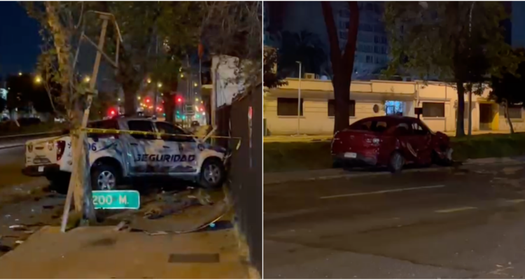 Conductor alcoholizado quedó detenido tras colisionar a inspectores municipales de Estación Central