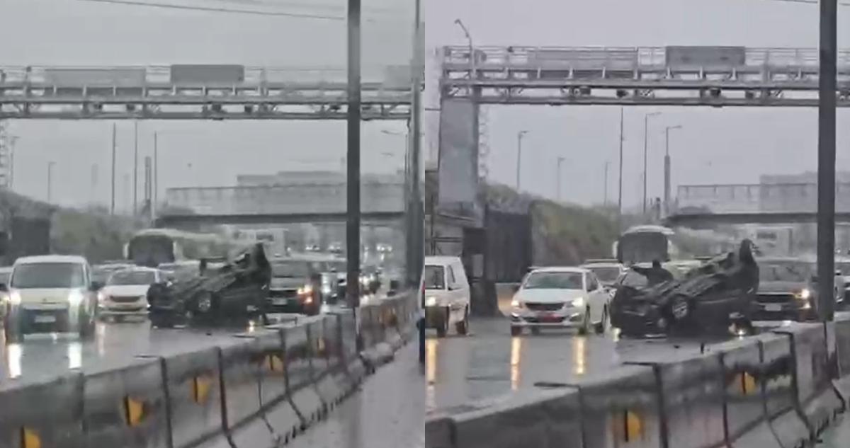 Accidente fatal en Puente Alto: una persona muere tras volcamiento de vehículo en Autopista Acceso Sur
