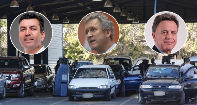 Alcaldes gestionan plantas de revisión técnica para Cabrero y Mulchén junto al ministro de Transportes