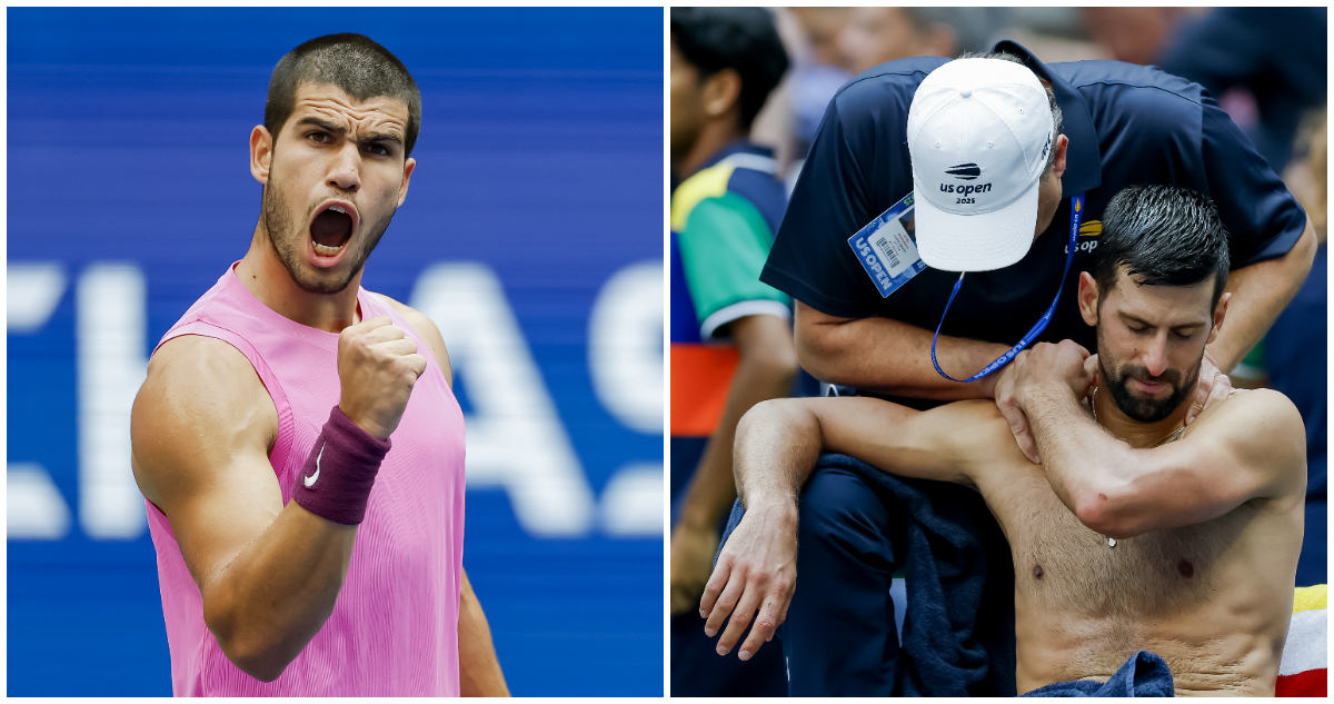 Alcaraz vs Djokovic en la semifinal del US Open 2025