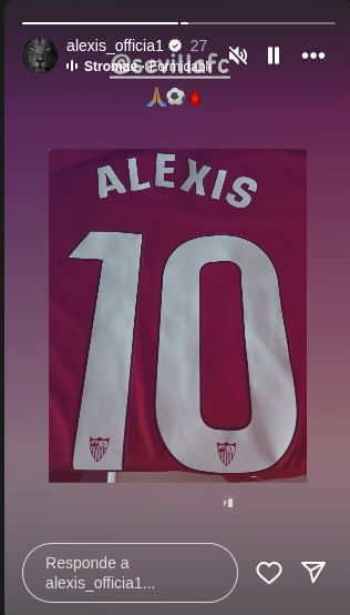 Alexis revela su nuevo dorsal