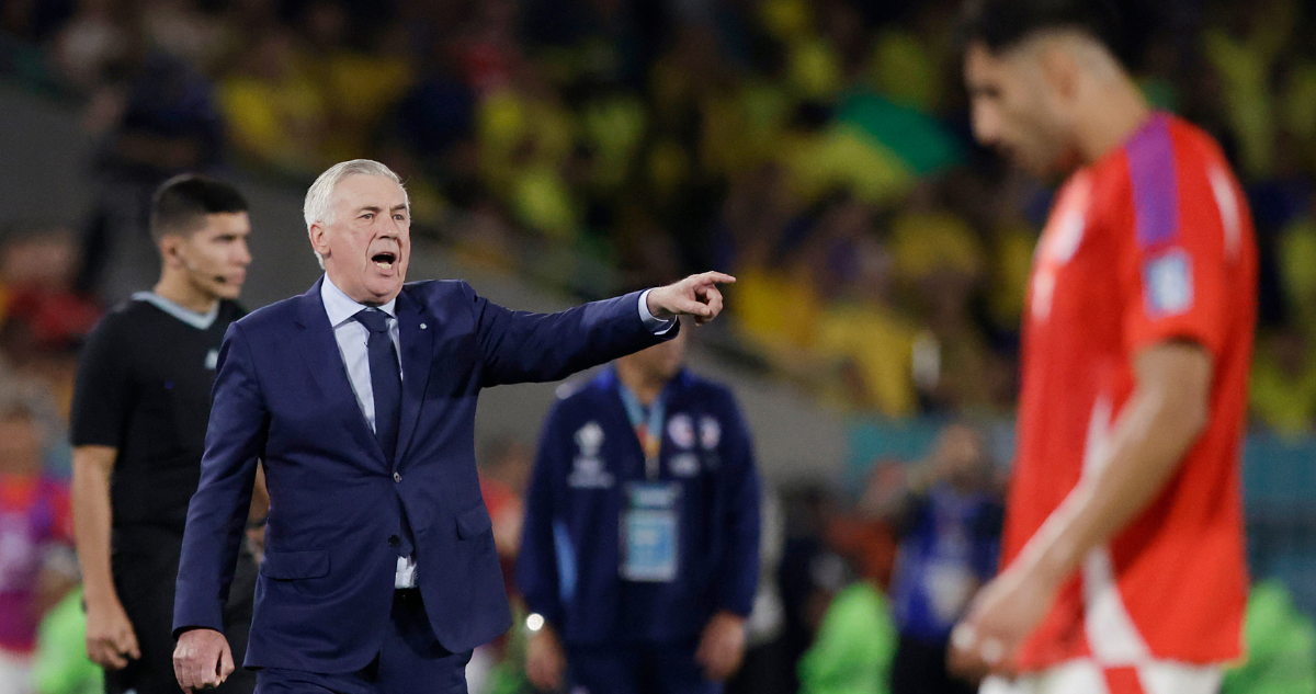 Ancelotti destacó virtudes de La Roja tras goleada por Eliminatorias: “Ha jugado partido serio”