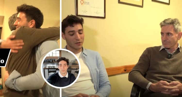 Argentino se reencuentra con su padre a quien denunció falsamente por abuso sexual