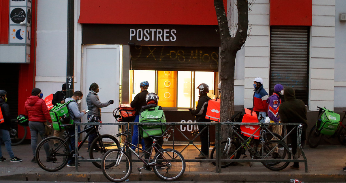 Repartidores de comida